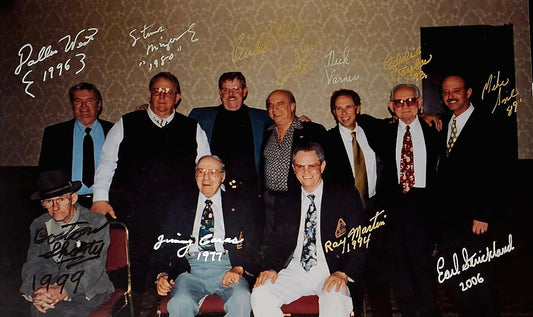 BCA Hall Of Fame Group Autographed Photo